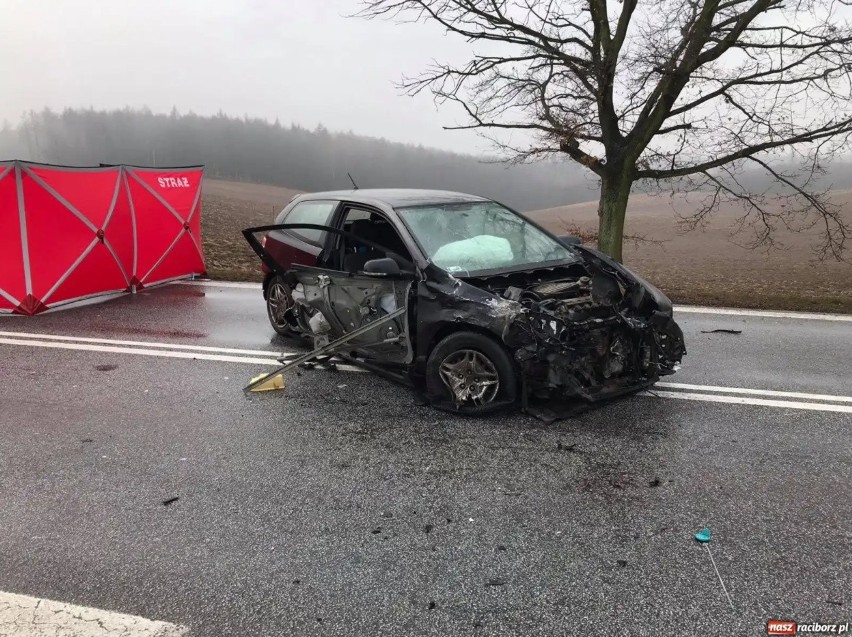 Tragiczny wypadek na DK45 na trasie Racibórz - Opole....