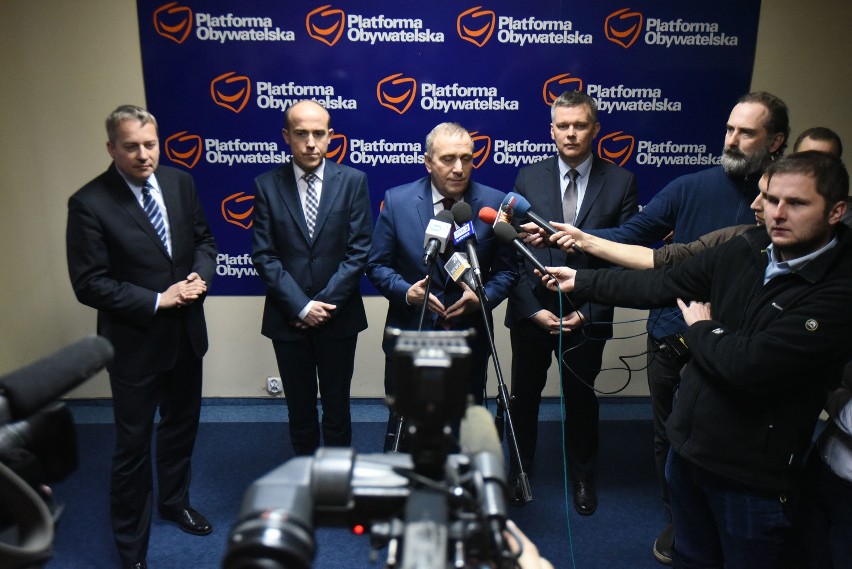 Grzegorz Schetyna, Tomasz Siemoniak, Borys Budka w...