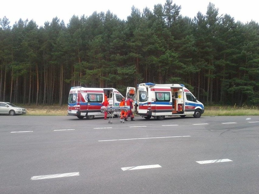 Obaj kierowcy są w szpitalu w Szczecinie. Jeden z nich -...