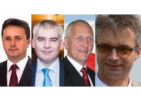 O fotel burmistrza Staszowa będą się ubiegać: Leszek Kopeć, Tomasz Fąfara, Andrzej Kruzel, Grzegorz Forkasiewicz