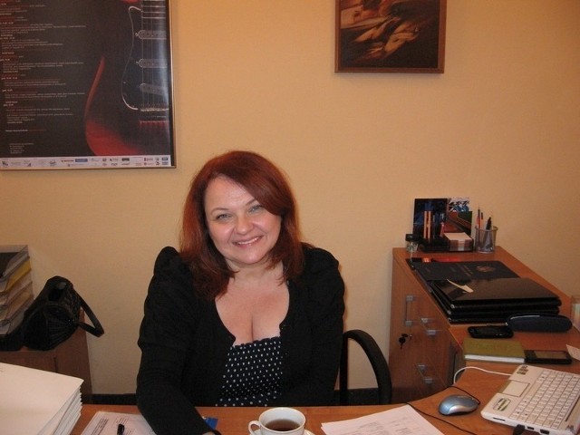 Beata Drozdowska, dyrektor Łaźni zaprasza na nową wystawę.
