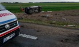 Groźny wypadek w gminie Rząśnia. Zderzenie na skrzyżowaniu. Trzy osoby w stanie ciężkim FOTO Informacje policji 5 maja 2020