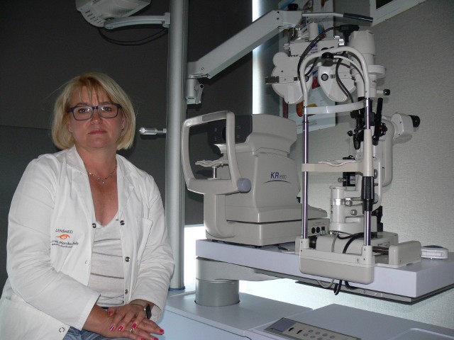 Specjalistycznym Centrum Medycznym LENSMED w Sandomierzu kieruje Monika Polit, okulista od 26 lat.