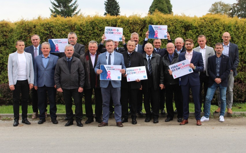 Wójt Gorzyc, radni i sołtysi - wszyscy wspierają kampanię...