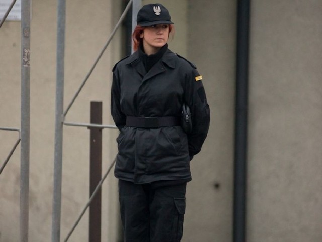 Podczas praktyki Diana Dziewięcka uczestniczyła między innymi w patrolowaniu gminy.