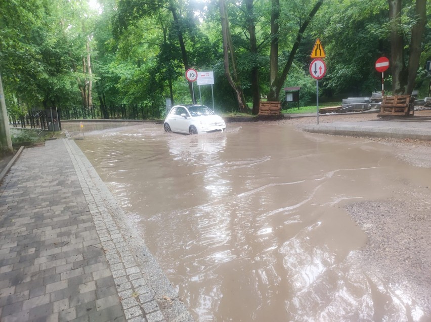 Nawałnice i podtopienia w Krzeszowicach