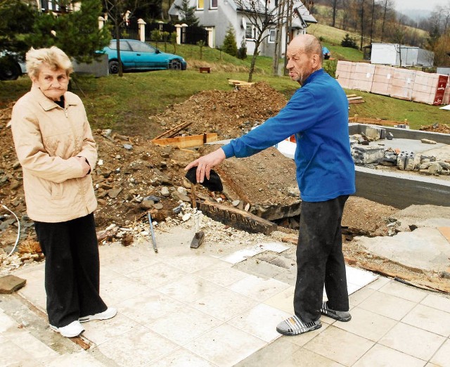 Z domu Marii i Władysława Witków zostały tylko podłogi