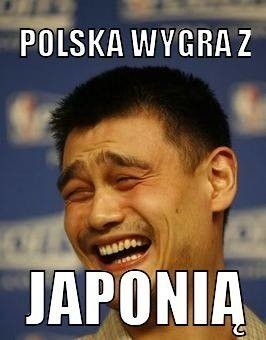 Mecz Polska - Japonia. Memy, które powstają na nasze starcie...