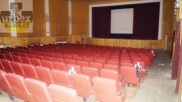Kultowe kino Odra w Nowej Soli. Ta wyglądała sala projekcyjna.