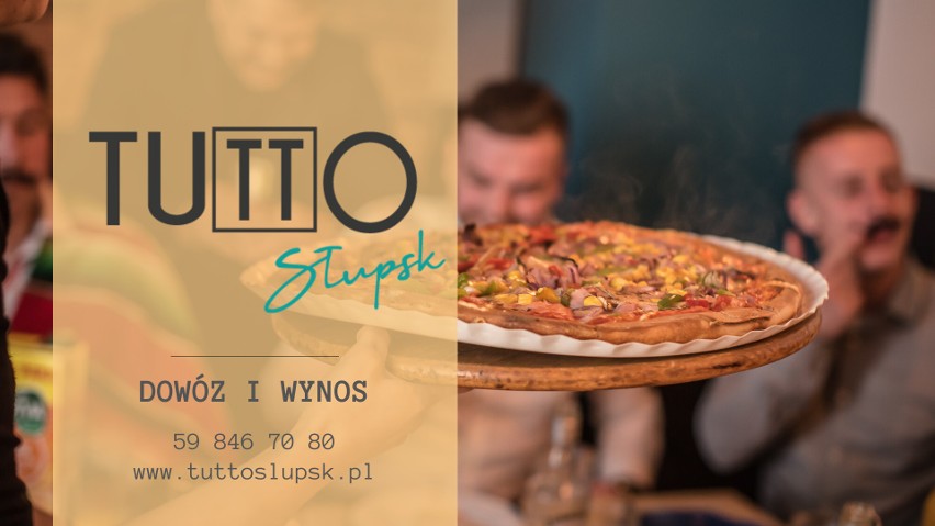 Tutto Pizza - Słupsk. Pizza, burgery, dania obiadowe, sałatki