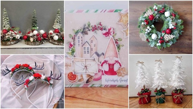 Ozdoby i dekoracje świąteczne i bożonarodzeniowe naszej Czytelniczki Agaty Wilk cieszą się dużym zainteresowaniem mieszkańców Podkarpacia