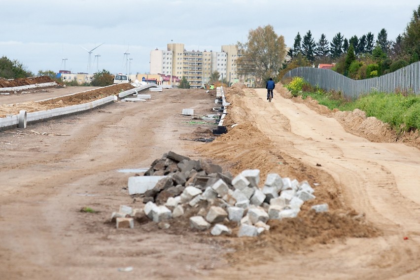 Słupski ring. Jak postępują prace przy budowie? (zdjęcia,wideo)