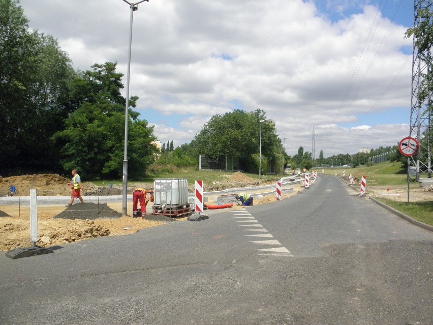 Świętochłowice: Utrudnienia dla kierowców na ul. Żołnierskiej z wjazdem na DTŚ