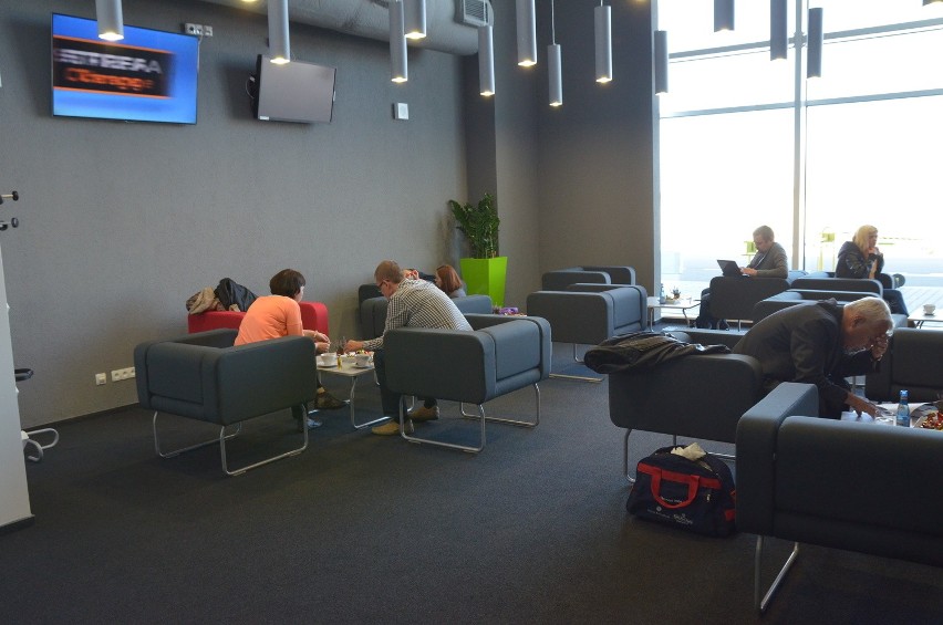 Salon business executive lounge na lubelskim lotnisku został...