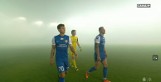 Długa przerwa w meczu Górnik - Puszcza. Piłkarze poszli do tunelu