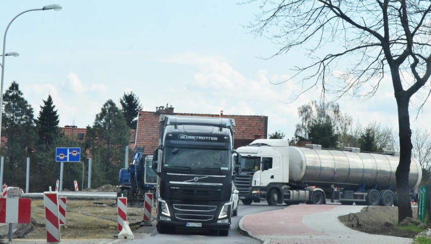 Budowa ronda obwodnicy Tarnobrzega na ulicy Generała...