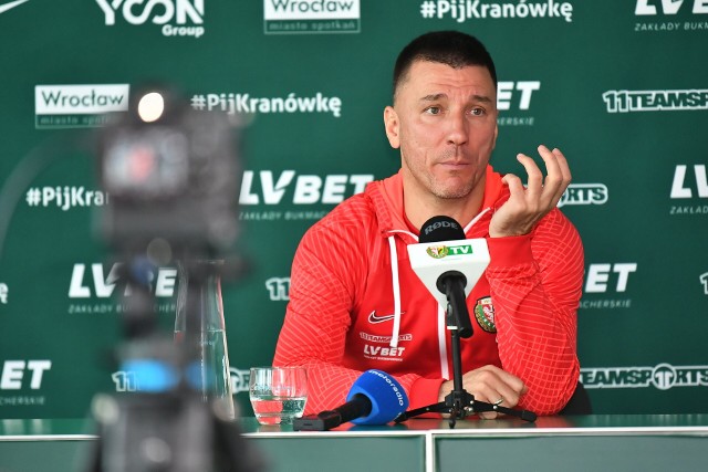 Ivan Djurdjević przed meczem Śląsk Wrocław - Górnik Zabrze