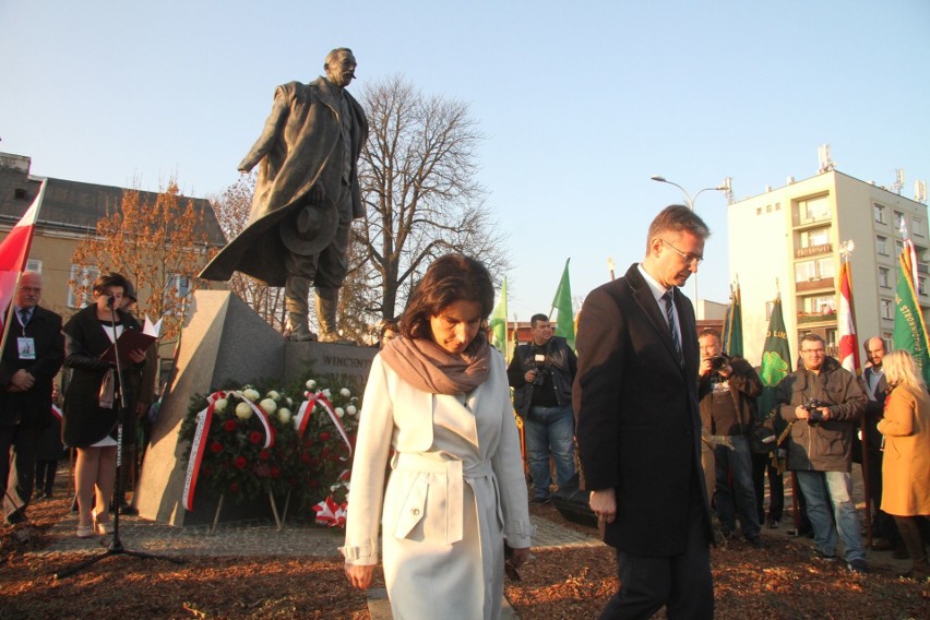 W Kielcach odsłonięto pomnik Wincentego Witosa [WIDEO, ZDJĘCIA]