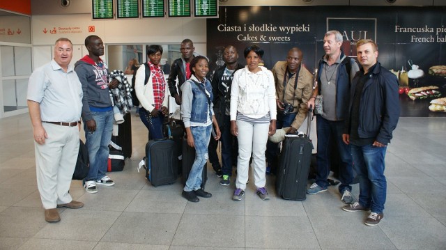W sobotę na lotnisku Okęcie po 16-godzinnej podróży, wylądowali pielgrzymi z Namibii.