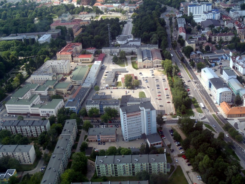Warto pamiętać, że zabudowa w centrum Białegostoku jest...