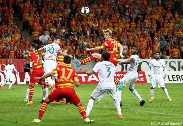 Jagiellonia Białystok zremisowała u siebie z Omonią Nikozja 0:0 w pierwszym meczu 2. rundy eliminacji Ligi Europy