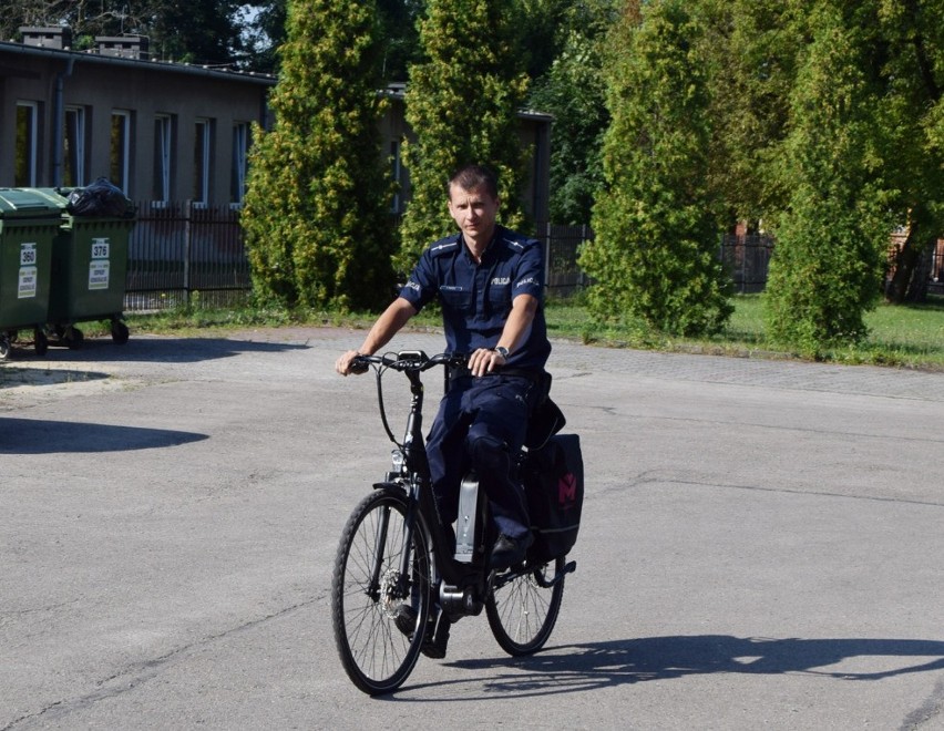 Nowe rowery elektryczne trafiły do policjantów z...