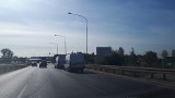 Poznań: Kolizja dwóch aut na wiadukcie Franowo. Czasowe utrudnienia w ruchu