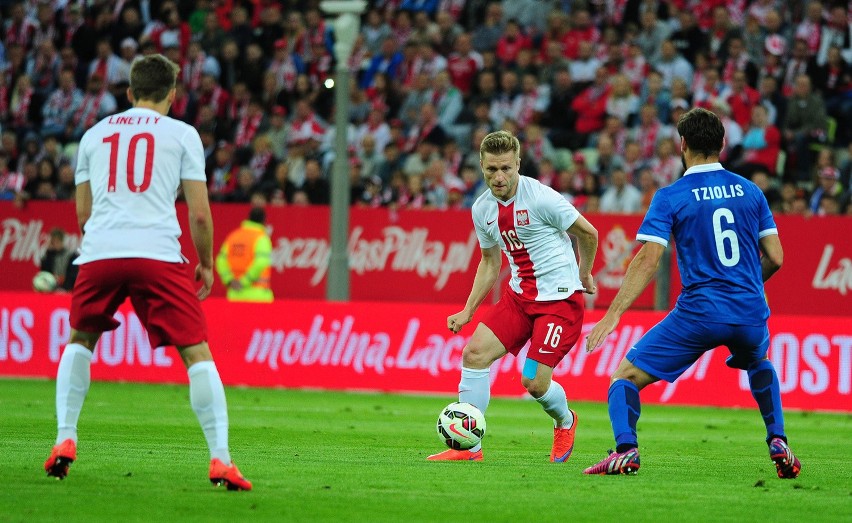 Polska - Grecja - Gdańsk 16 czerwca 2015 - wynik 0:0