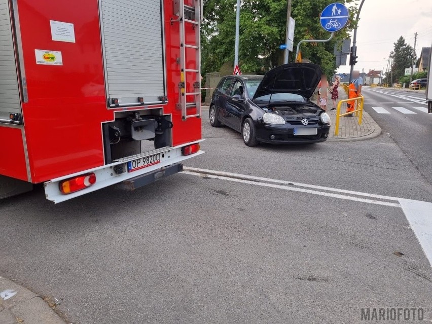 Wypadek w Boguszycach. Zderzenie volkswagena ze skodą na...