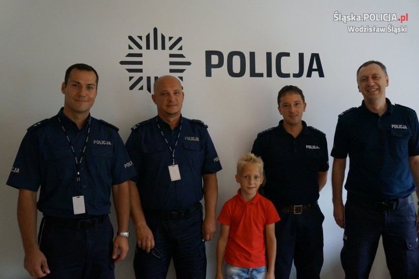 9-letni Arek z Wodzisławia Śl. pomógł złapać złodzieja. Od...