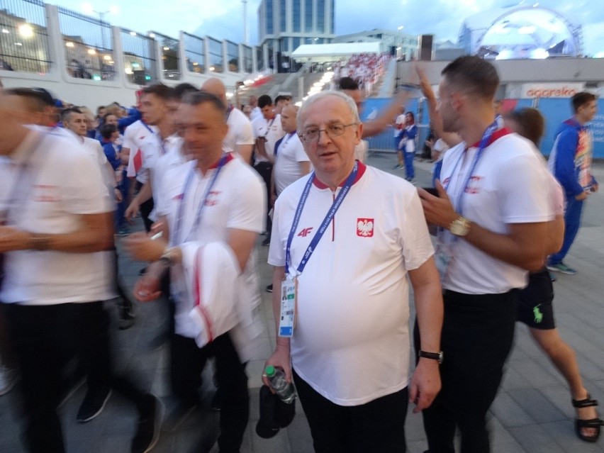Biskup Marian Florczyk odprawił mszę dla sportowców na Igrzyskach Europejskich w Mińsku [ZDJĘCIA]