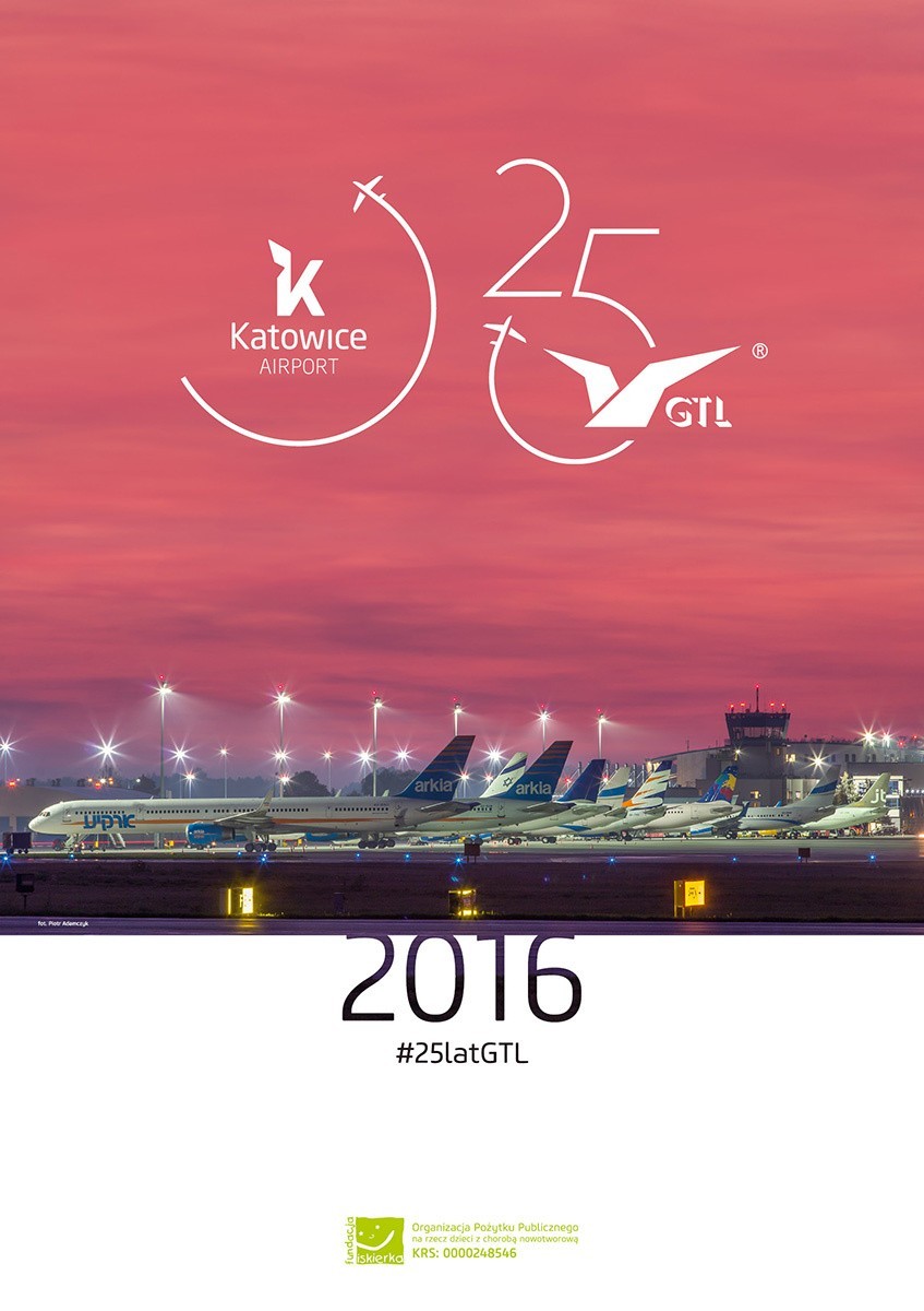 Katowice Airport: kalendarz charytatywny 2016. Ceny, gdzie kupić