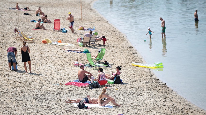 Wróciła dobra pogoda, do Kryspinowa zjechali znów plażowicze