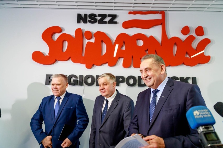 Szef podlaskiej "Solidarności" Józef Mozolewski zaprosił...