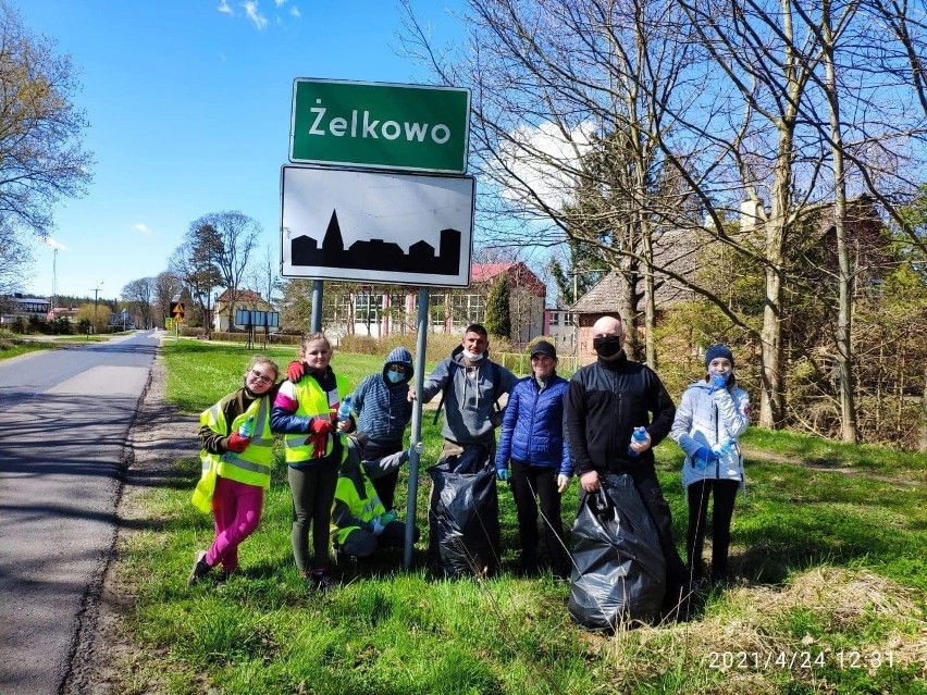 Ponad 200 osób sprzątało teren gminy Główczyce.