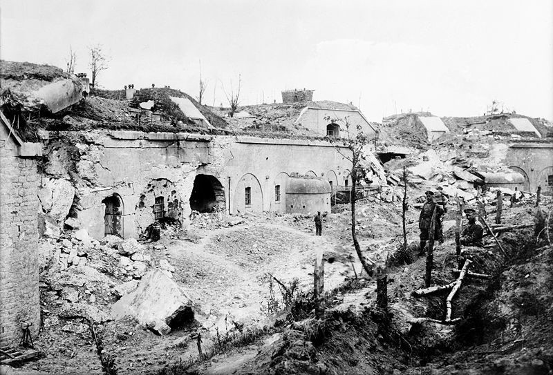 Fort X "Orzechowce" w 1915 roku