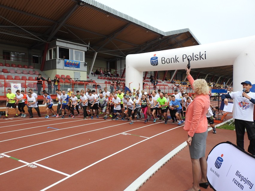 3. PKO Bieg Charytatywny w Białymstoku na stadionie ZOS...