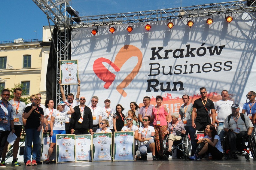 Piąty bieg charytatywny Kraków Business Run 2016 był bardzo...