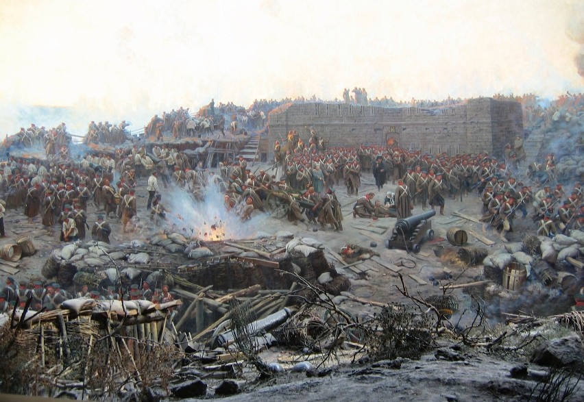 Wojna krymska (1853-1856), oblężenie Sewastopola....