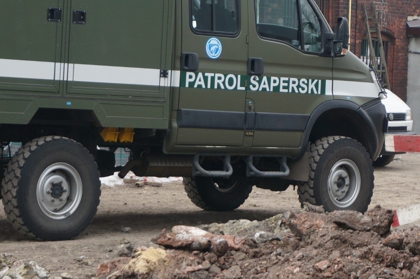 Na miejsce znalezienia niewybuchu skierowano patrol saperski