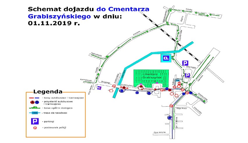 1 listopada zamknięta zostanie ulica Grabiszyńska na odcinku...