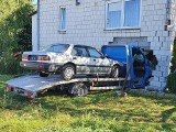 Wypadek w Wieniawie. Kierowca lawety wjechał w dom mieszkalny, tragedia była blisko!