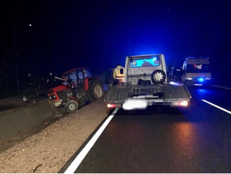 Jedna osoba została ranna w wyniku zderzenia osobowego...