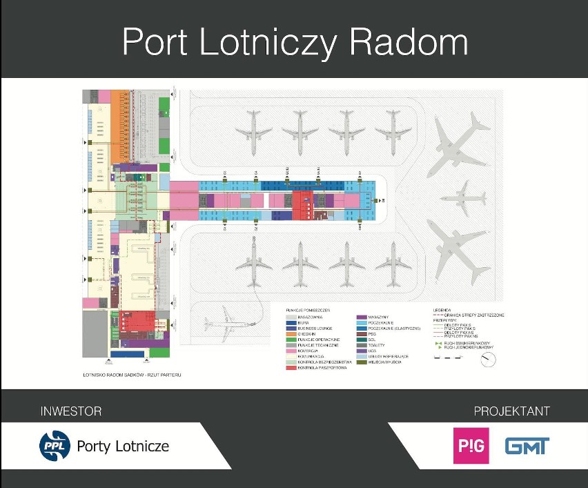 Tak wygląda wizualizacja radomskiego terminala na Sadkowie.
