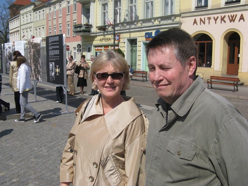 Ole Hansen (z prawej) przyszedł na Stary Rynek specjalnie po...