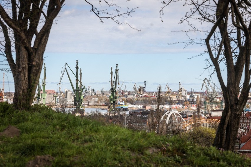 Wiosenna panorama Gdańska! Widoki z Góry Gradowej zapierają dech