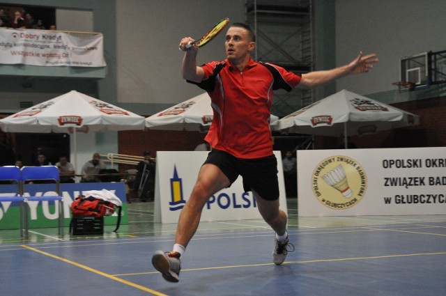 Przemysław Wacha, badmintonista Technika Głubczyce.