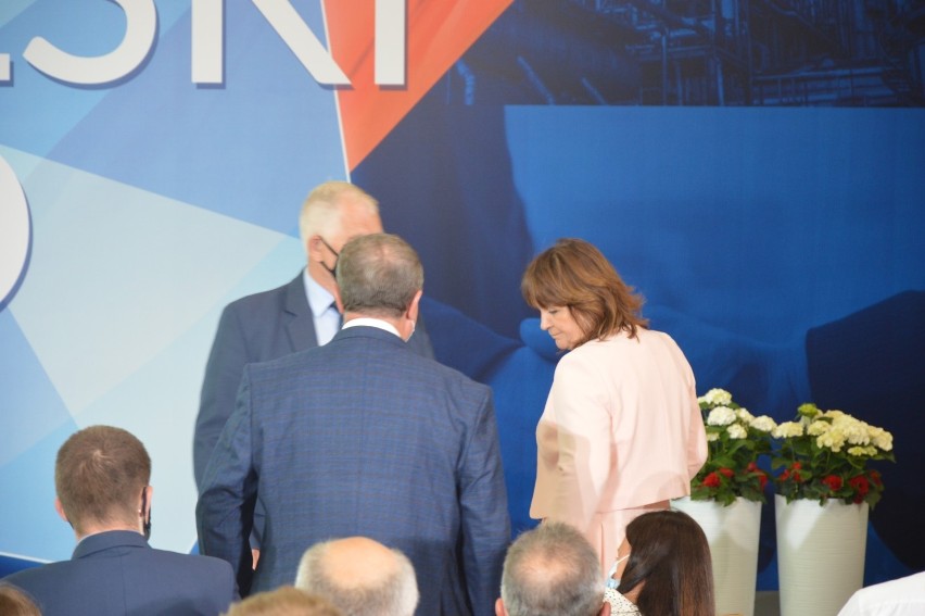 Premier Mateusz Morawiecki w Borczu 1.07.2021 r. Zainaugurował program Polski Ład