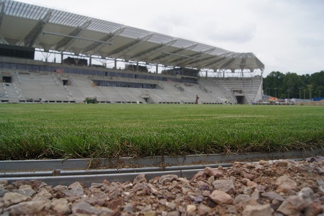 Za niecały miesiąc trybuna Łódzkiego Klubu Sportowego zostanie oddana do użytku.