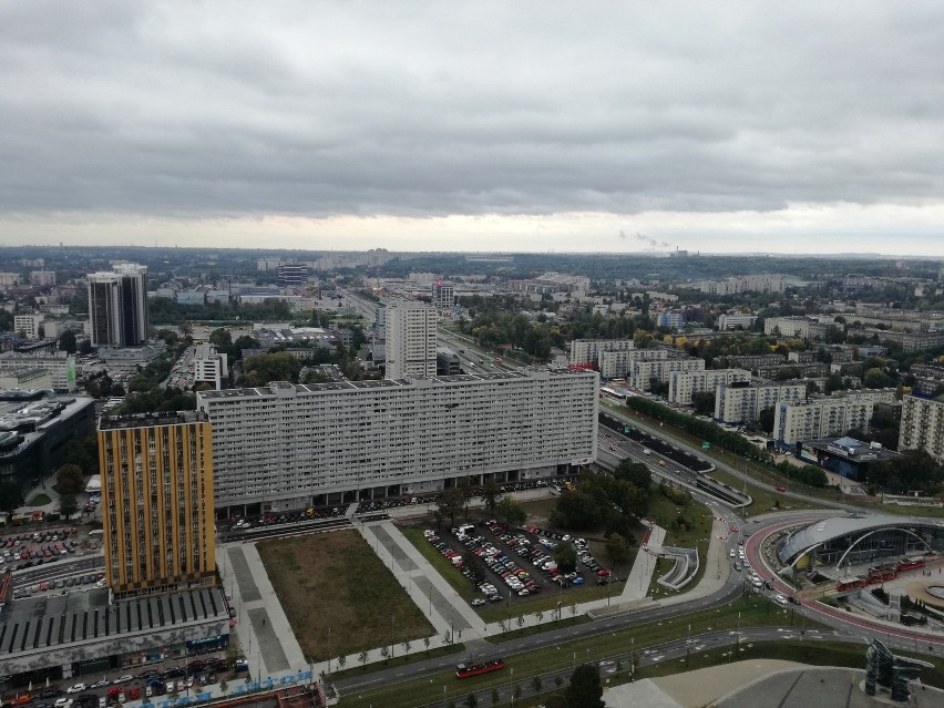 Katowice z dachu Altusa